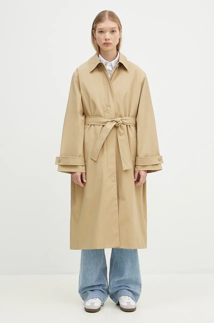 Trenčkot Samsoe Samsoe Trenchcoat Oversize Bež | F24300140, 0