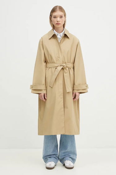 Trenčkot Samsoe Samsoe Trenchcoat Oversize Bež | F24300140, 0