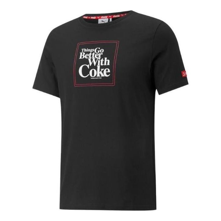 Majica Puma Puma X Coca-Cola Graphic T-Shirt Črna | 536158-01
