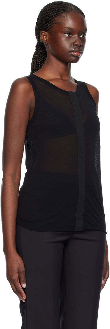 Majica brez rokavov Helmut Lang Helmut Lang Two-Way Tank Top Črna | O02HW510, 1