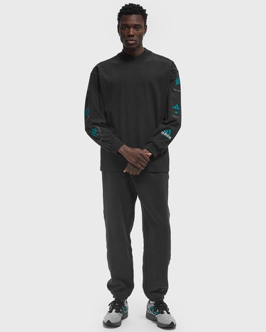 Pulover adidas Performance EQT Long Sleeve Graphic Tee Črna | JN4849, 1