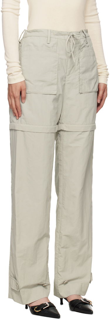 Hlače Helmut Lang Helmut Lang Convertible Utility Trousers Zelena | O05HM201, 1