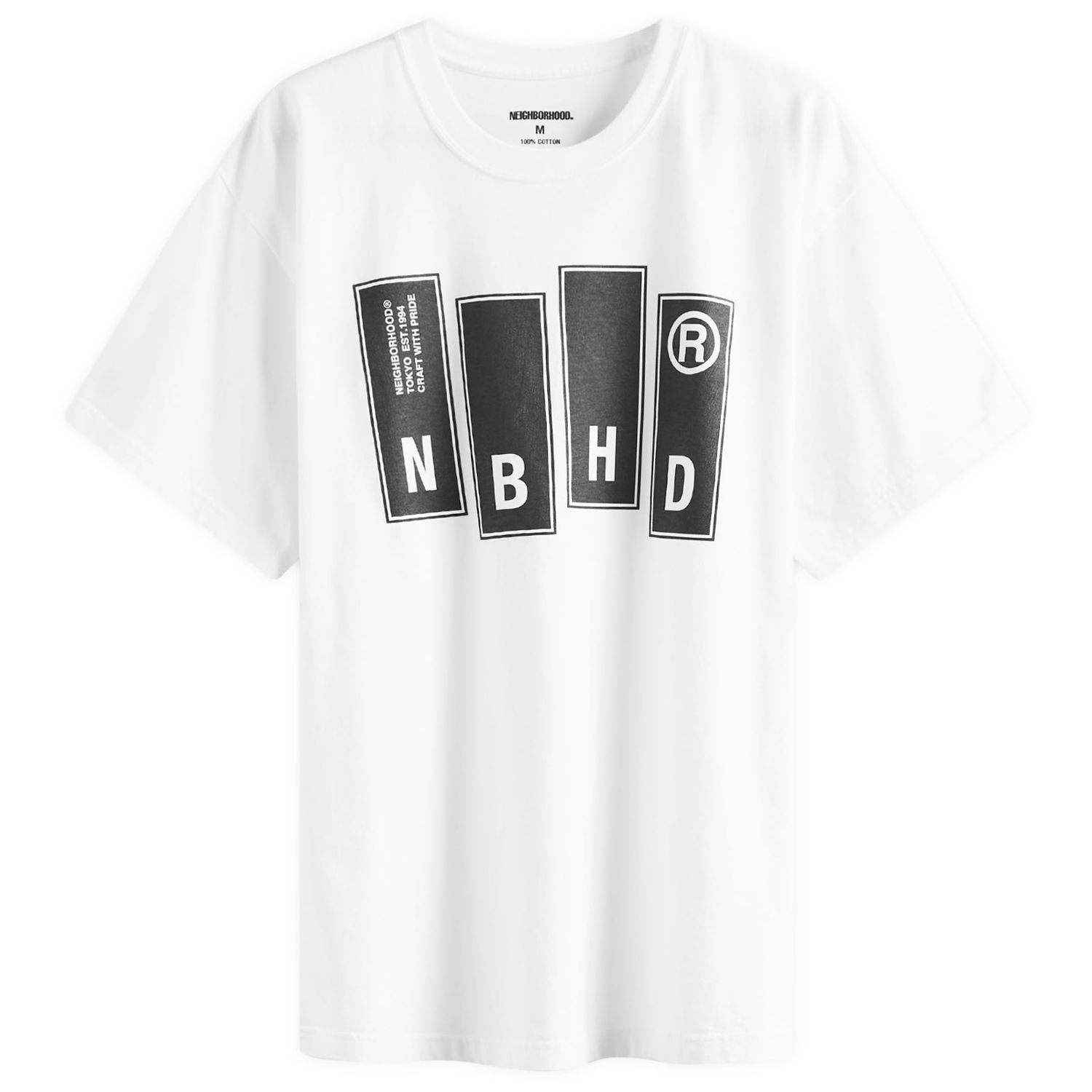 Majica Neighborhood 26 Printed Bela | 241PCNH-ST26-WT, 0