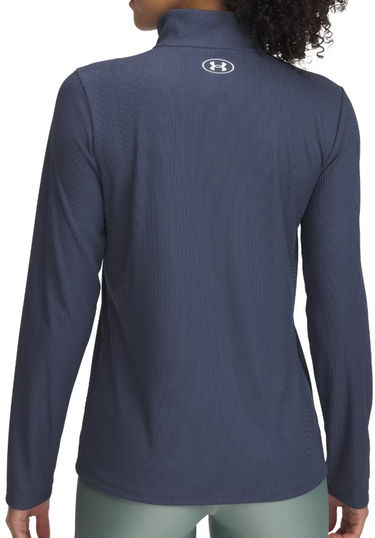 Pulover Under Armour Tech Rib 1/2 Zip Pullover Modra | 1389857-044, 1