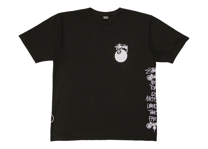 Majica Stüssy Stussy Pigment Dyed Graphic T-Shirt Črna | 1904915_BLAC