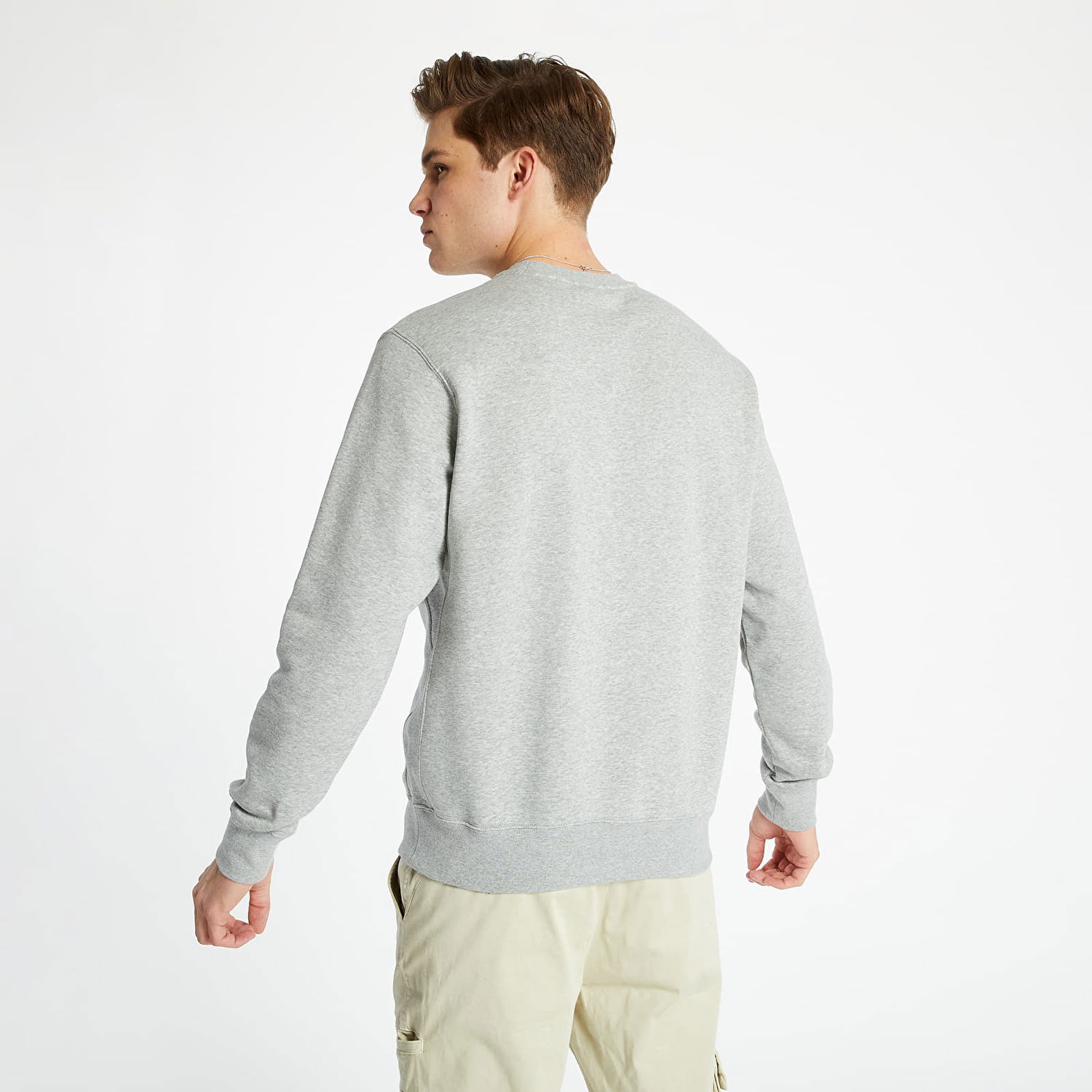 Pulover Nike Sportswear Club Fleece Crewneck Siva | BV2662-063, 1