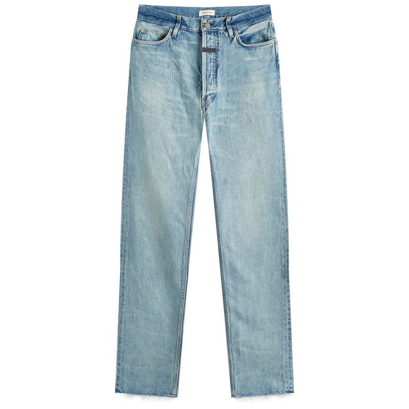 Kavbojke Fear of God Fear Of God 5 Pocket Straight Leg Jeans Size 30 Modra | FGE240-408DNM-409