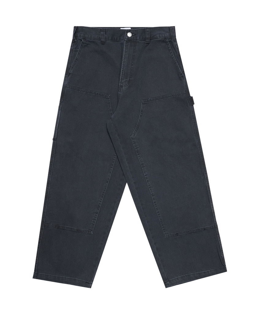Hlače OBEY Bigwig Denim Carpenter Pant Črna | 142010104-BLK