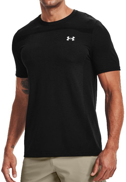 Majica Under Armour Seamless Short Sleeve T-Shirt Črna | 1361131-001