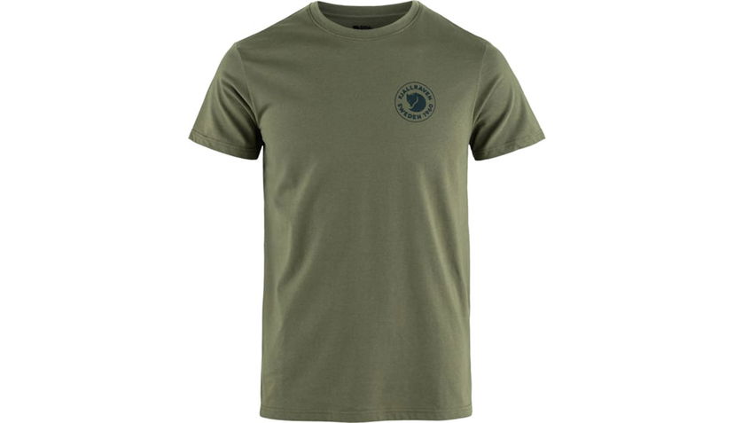 Majica FJÄLLRÄVEN Logo T-Shirt Zelena | F87313-625
