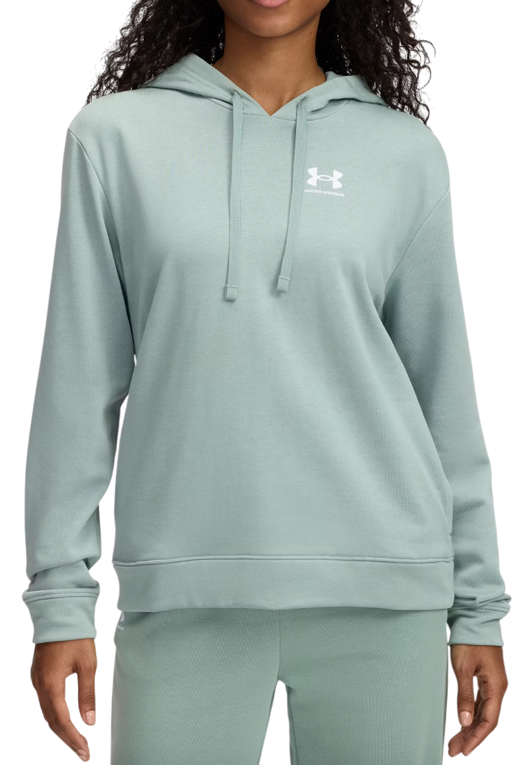 Pulover Under Armour Under Armour Rival Terry Hoodie Zelena | 6005511-348