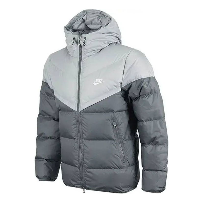 Puhovka Nike Windrunner Down Filled Puffer Jacket Siva | FB8178-077