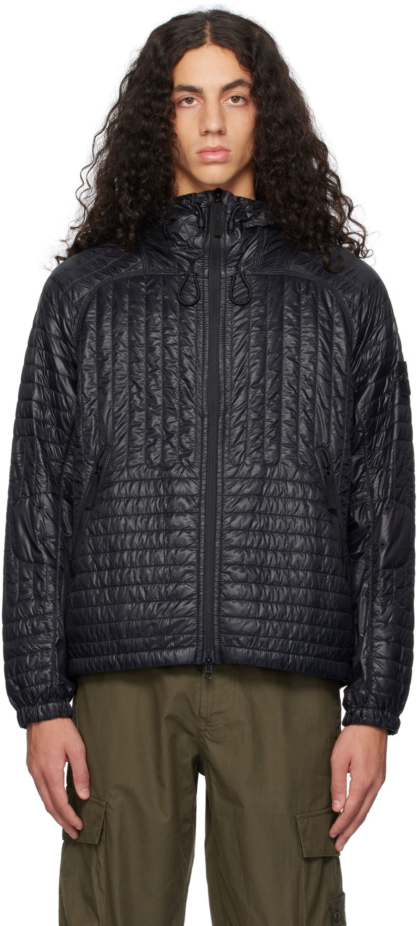 Puhovka Stone Island Stone Island Pertex Quantum PrimaLoft Insulated Jacket Črna | 811543232
