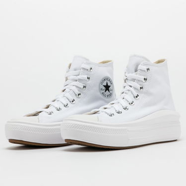 Superge in čevlji Converse Chuck Taylor All Star Move Hi Bela | 568498C, 1