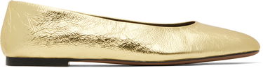 Nega čevljev The Row The Row Square Ballerina Flats Kovinski | F1598-M39, 0