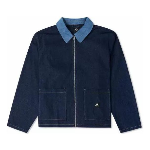 Jakna Converse Denim Shirt Jacket Modra | 10024867-A01