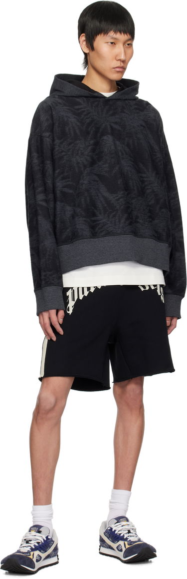 Pulover Palm Angels Palm Angels Palms Hoodie Črna | PMBB169S25FAB0011009, 3