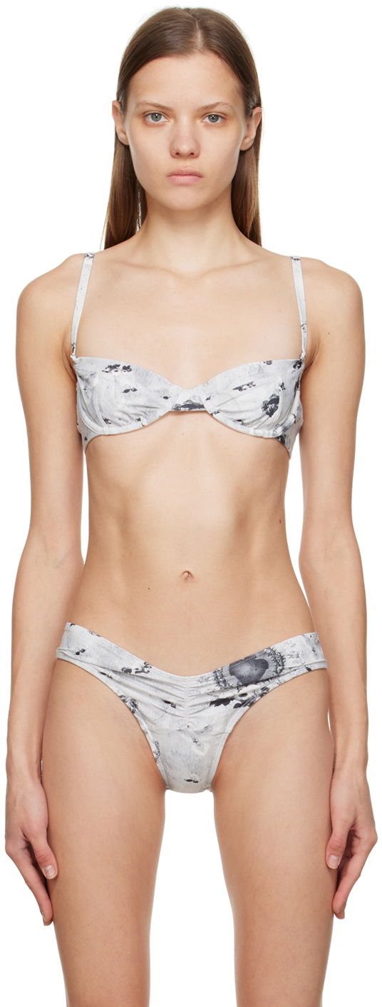 Kopalke Miaou Miaou Bambi Bikini Top Siva | 2008SWPAR