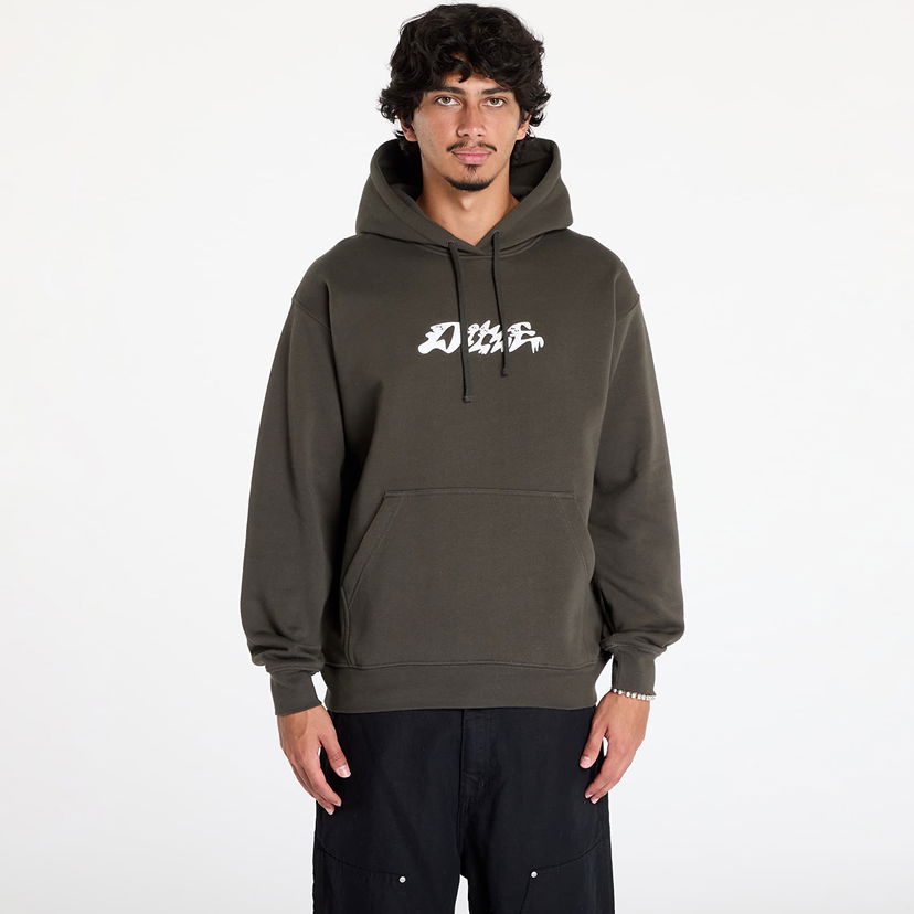 Pulover Dime Happy Hoodie UNISEX Vintage Black S Črna | DIMEFA2420BLK