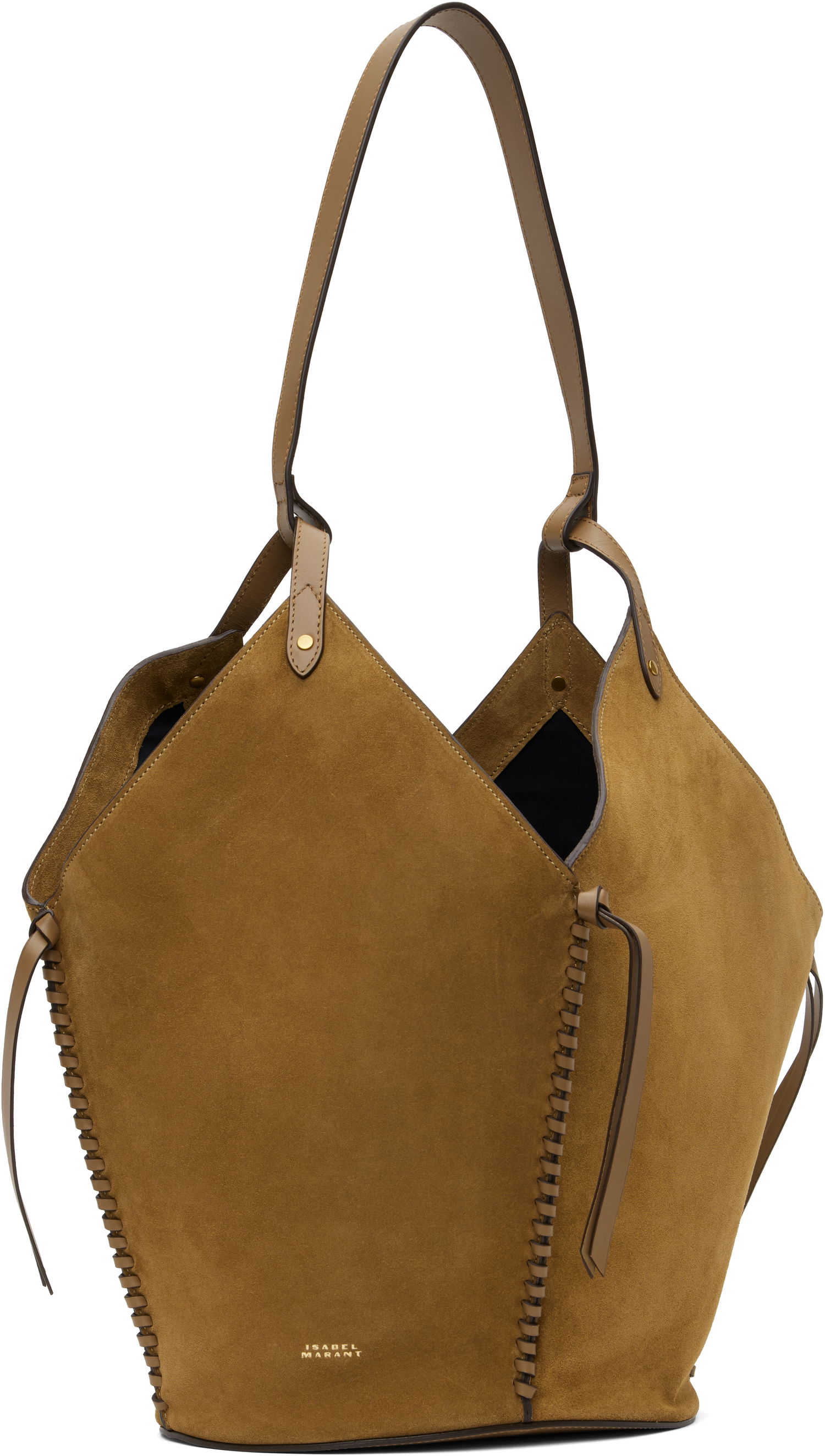 Tote bag ISABEL MARANT Isabel Marant Tampa Suede Shoulder Bag Rjava | PM0066FA-C2C13M, 1