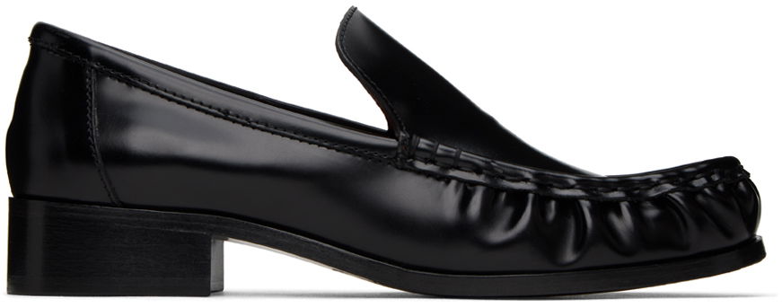 Superge in čevlji Acne Studios Initials Loafers "Black" Črna | AD0618-, 0