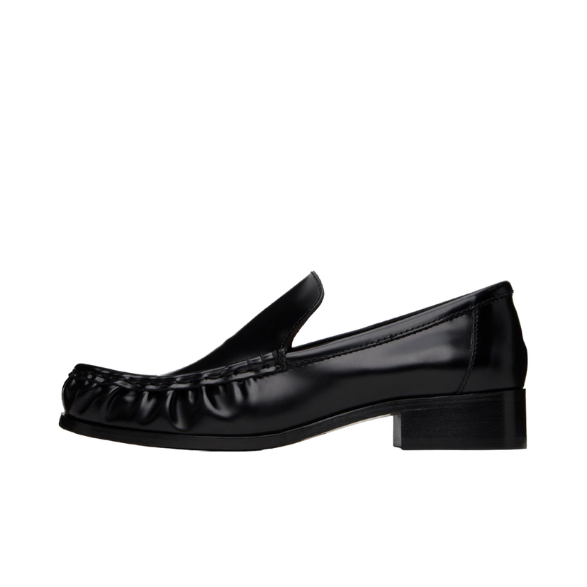 Superge in čevlji Acne Studios Initials Loafers "Black" Črna | AD0618-