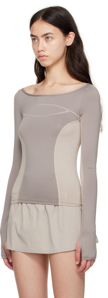 Bodi On Running FKA twigs Edition Studio Long Sleeve Top Bež | 1WF11623318, 3
