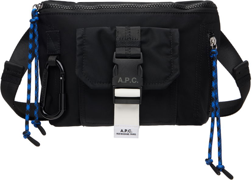 Torbice za okoli pasu A.P.C. A.P.C. Trek Bum Bag Črna | PAAGR-H62219