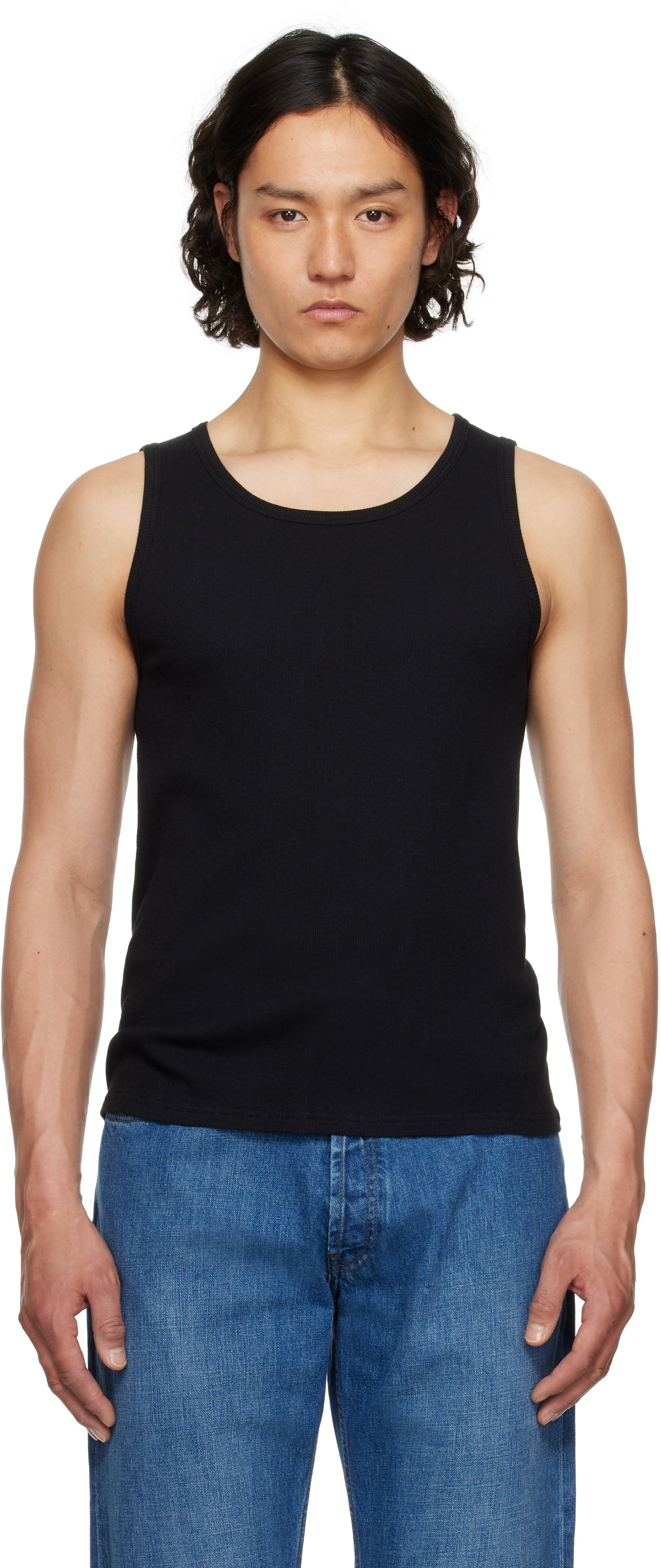 Majica brez rokavov The Row The Row Solstice Tank Top Črna | 910-K635, 0
