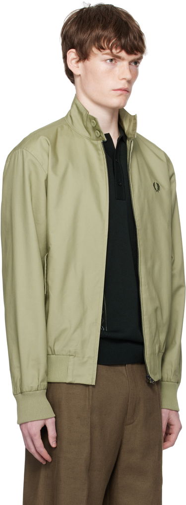 Jakna Fred Perry Fred Perry Classic Harrington Jacket Zelena | J8568, 1