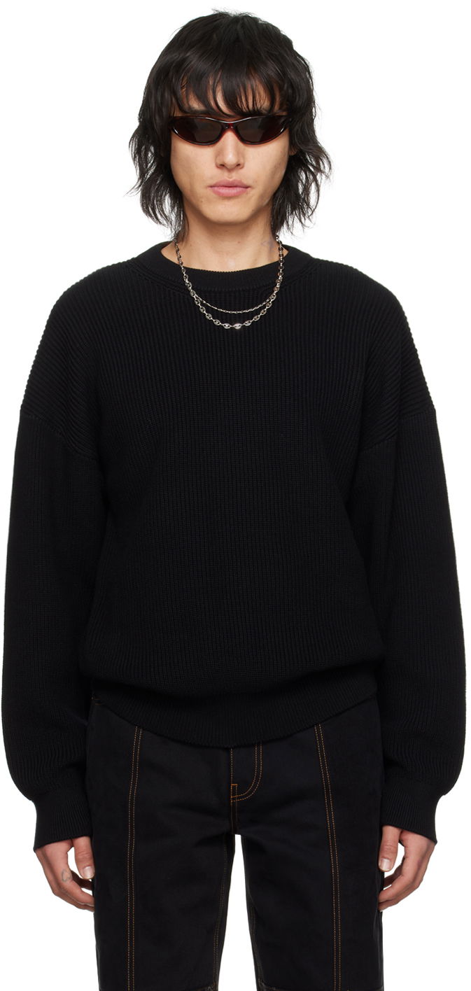 Pleteni pulover Marine Serre Core Sweater Črna | MTK006 CKNI0516