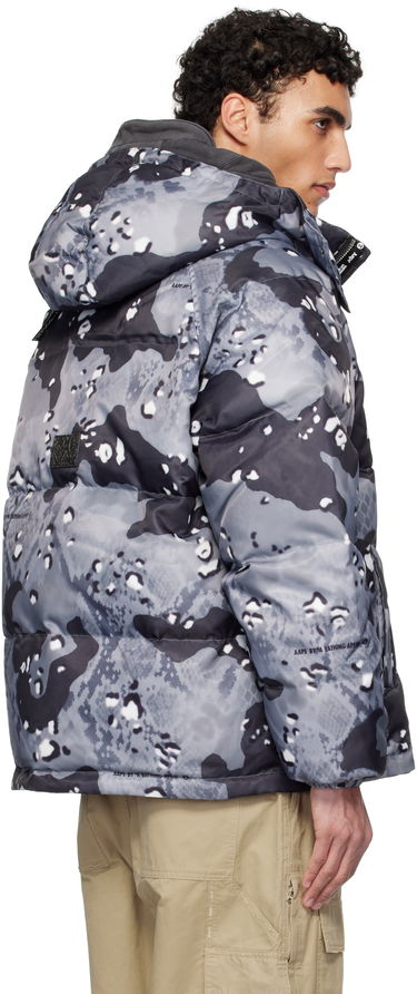Puhovka AAPE by A Bathing Ape AAPE by A Bathing Ape Aape 29.5 Main Camo Down Jacket Siva | AAPDNM7666XXNBKG, 2