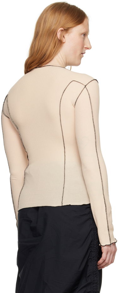 Majica Baserange Long Sleeve T-Shirt Bež | TTML-RB-SU24, 2