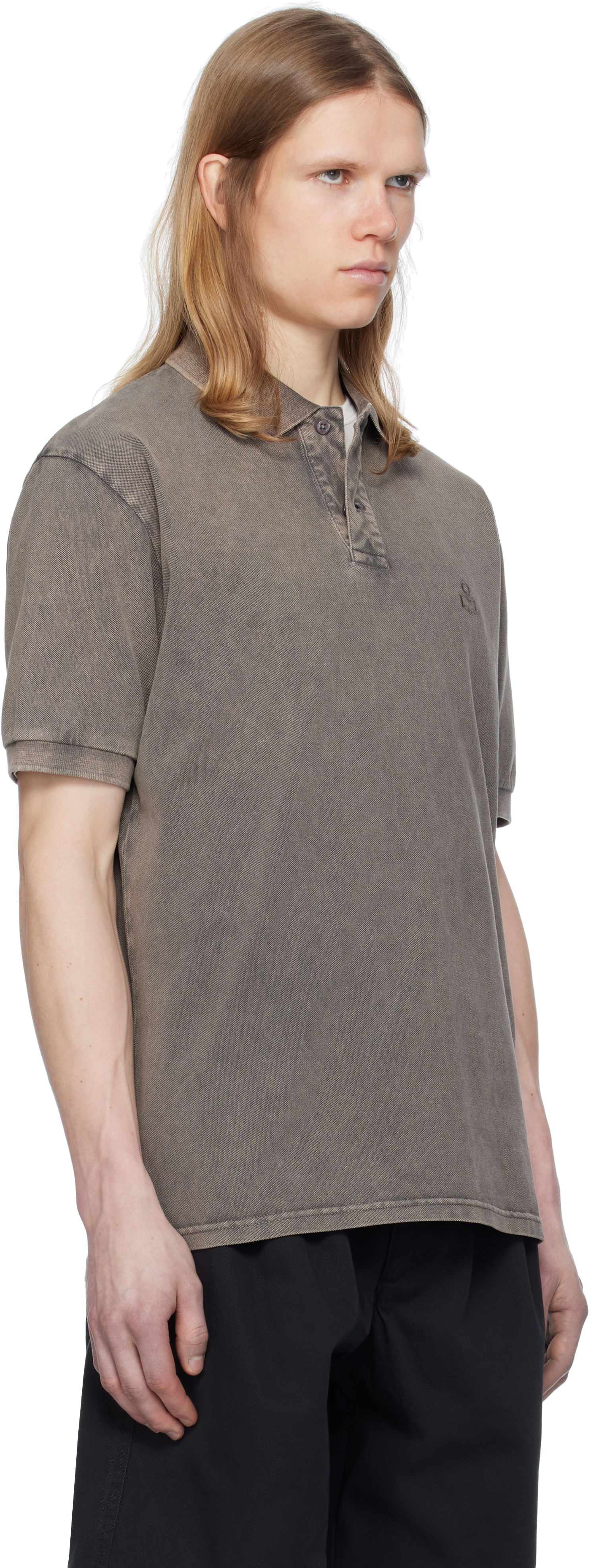 Polo majica ISABEL MARANT Isabel Marant Afko Polo Rjava | PL0003HA-C2K01H, 1