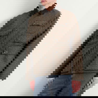 Jakna Barbour Heritage + Editor Wool Jacket Večbarvna | MWO0300OL71, 5