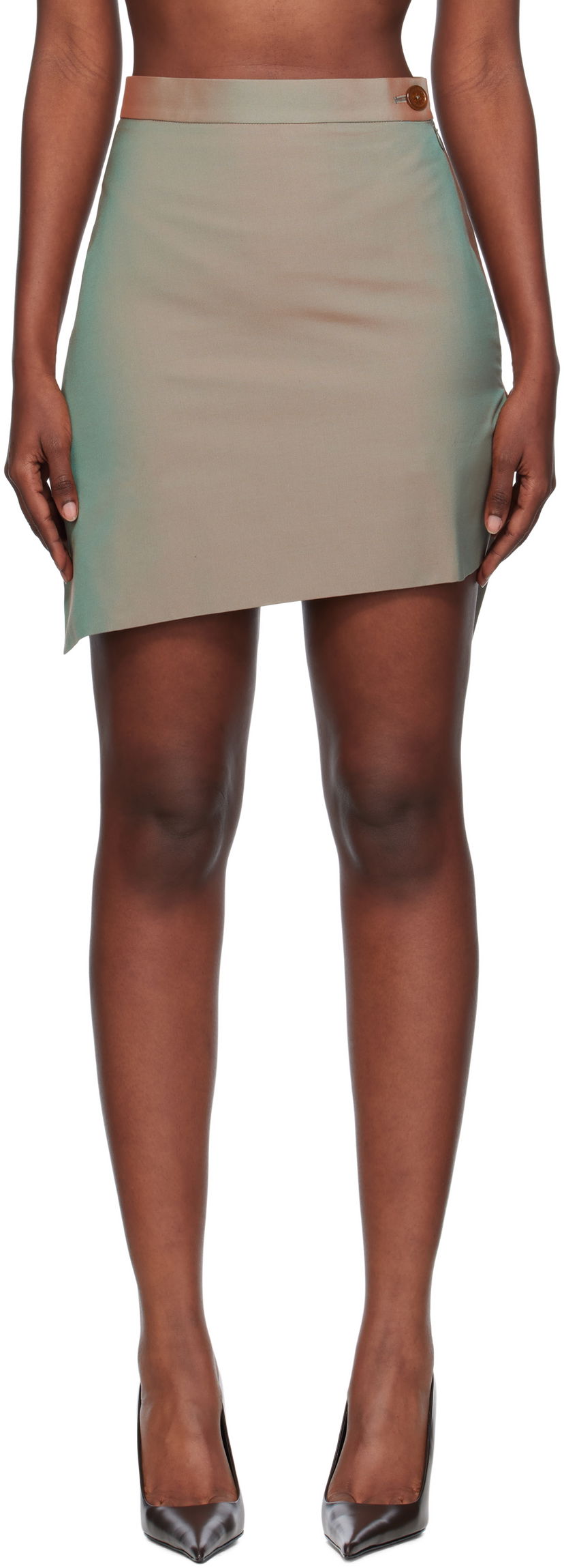 Krila Vivienne Westwood Vivienne Westwood Infinity Miniskirt Zelena | 1K01002C-W0189-