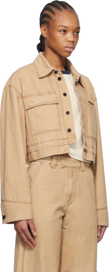 Jakna We11done We11done Cropped Work Jacket Bež | WD-JK0-25-055-W-BG, 1