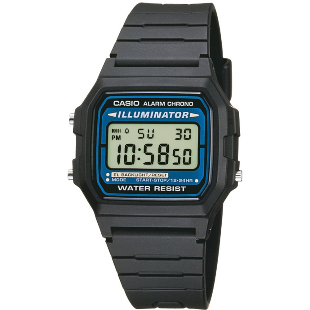 Ure CASIO Collection Watches Črna | F-105W-1AWYEF, 0