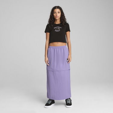 Krop-top Puma PUMA X HELLO KITTY AND FRIENDS Women's Cropped T-Shirt Črna | 631613_01, 5
