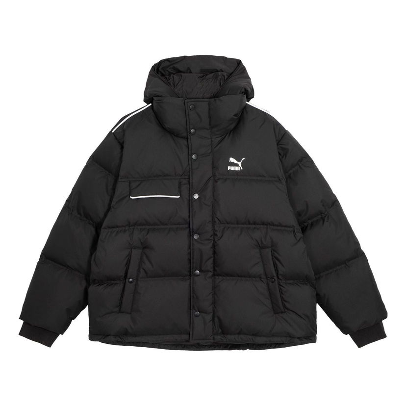Puhovka Puma Winter Hooded Down Coat Črna | 539230-01