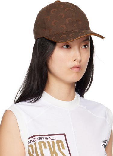 Kapa Marine Serre Marine Serre Moon Jacquard Twill Baseball Cap Rjava | UHG049A CWOV0063, 3