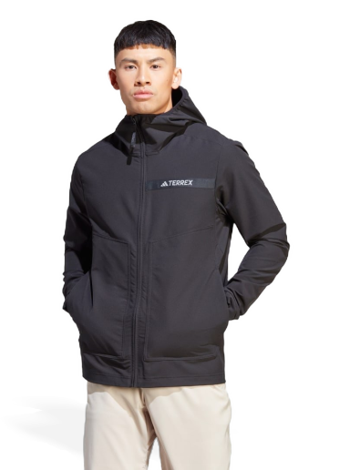 Jakna adidas Performance TERREX Multi Soft Shell Črna | HZ4425