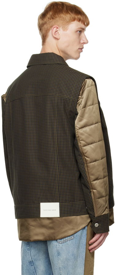 Jakna Feng Chen Wang Feng Chen Wang Layered Jacket Rjava | FMF14JK22, 2