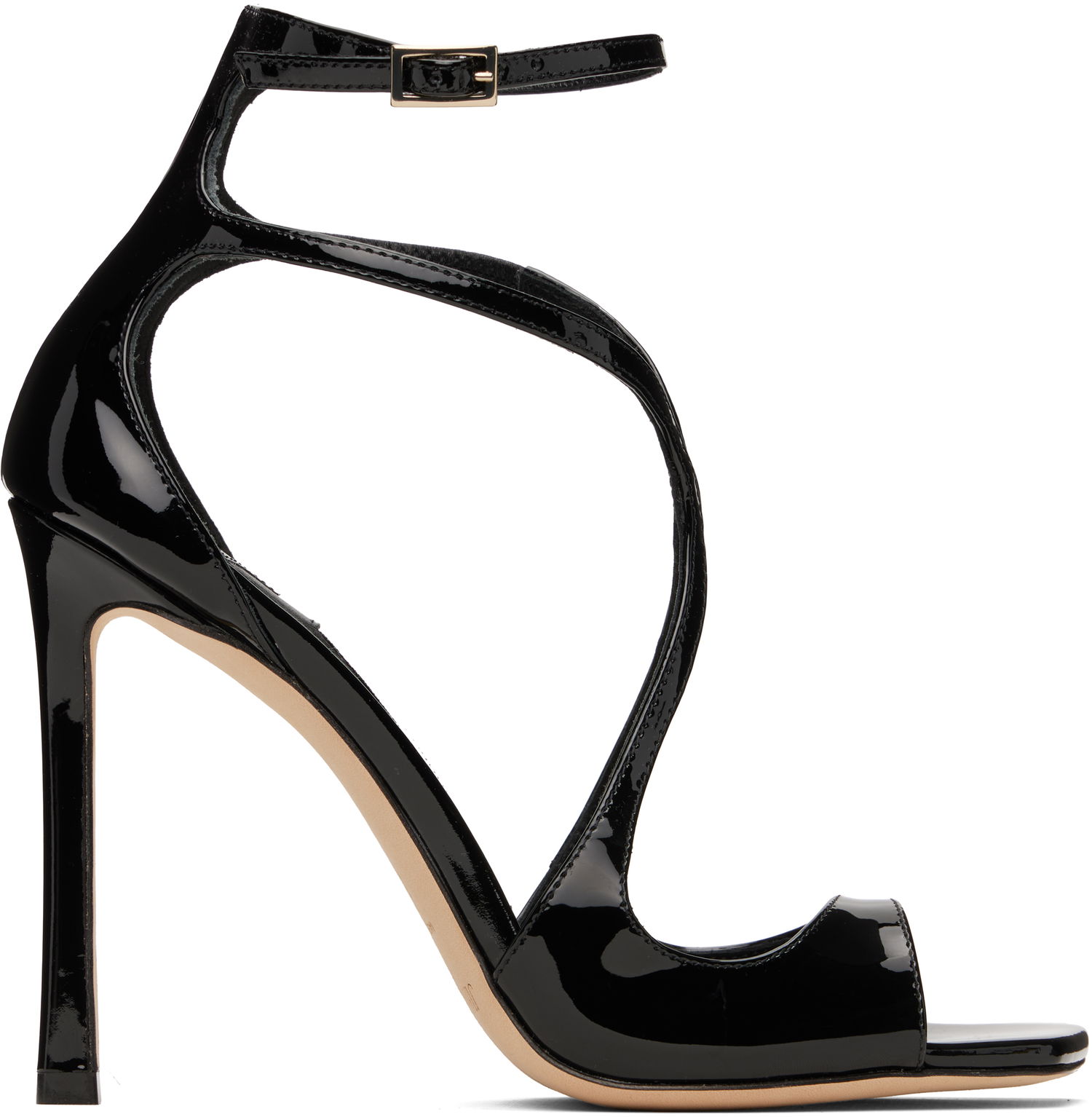 Modni dodatki Jimmy Choo Jimmy Choo Azia 110 Heeled Sandals Črna | AZIA 110, 0