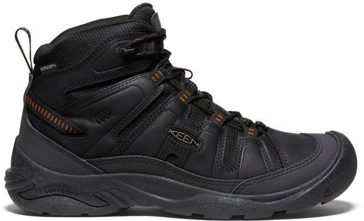 Superge in čevlji Keen Circadia Mid Waterproof Hiking Boots Črna | 10036432KEN.01