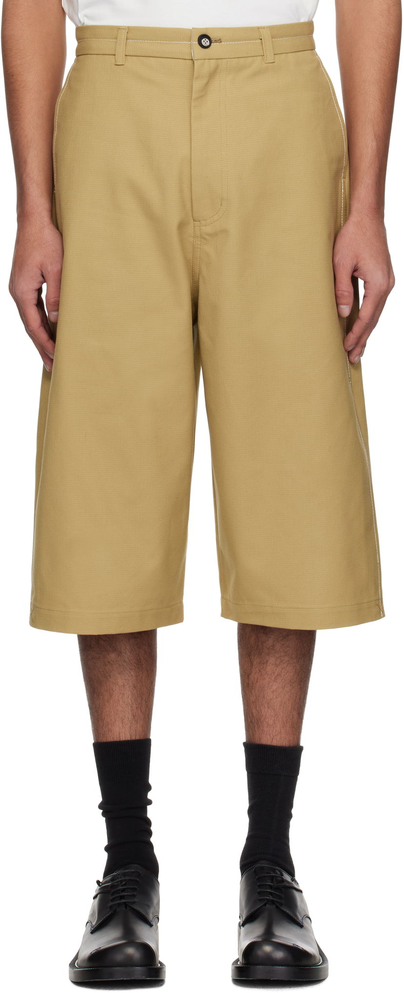 Kratke hlače ADER ERROR ADER error Product. 87 Shorts Bež | BO01SSBT0102BG