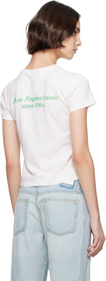 Majica RE/DONE Re/Done Classic 'Dan Tana's' Sign T-Shirt Bela | 024-02WCGT337, 2