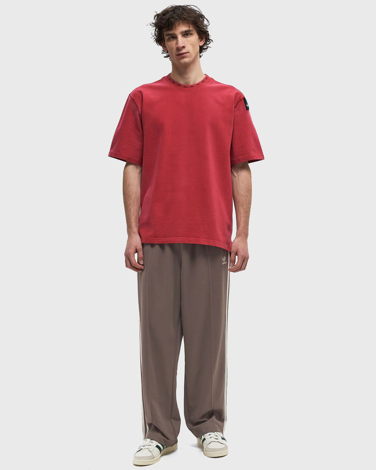 Hlače adidas Performance Baggy Fit Track Pants Rjava | JP1067, 1