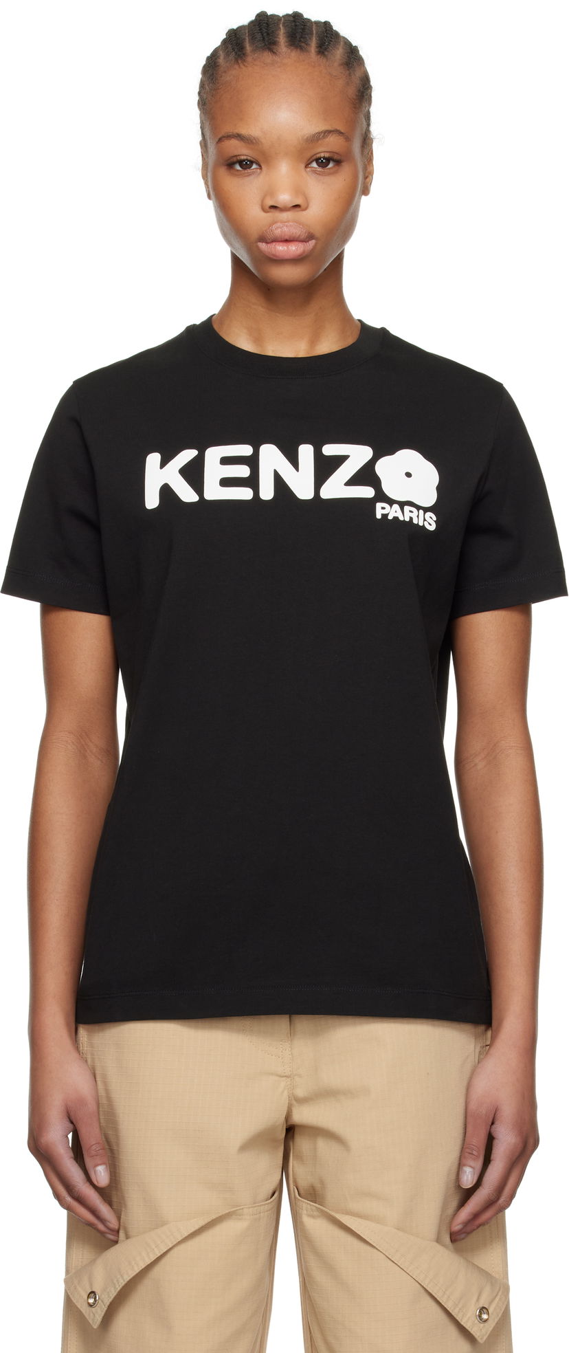 Majica KENZO Kenzo Paris 'Boke Flower 2.0' Loose T-Shirt Črna | FF52TS1574SO