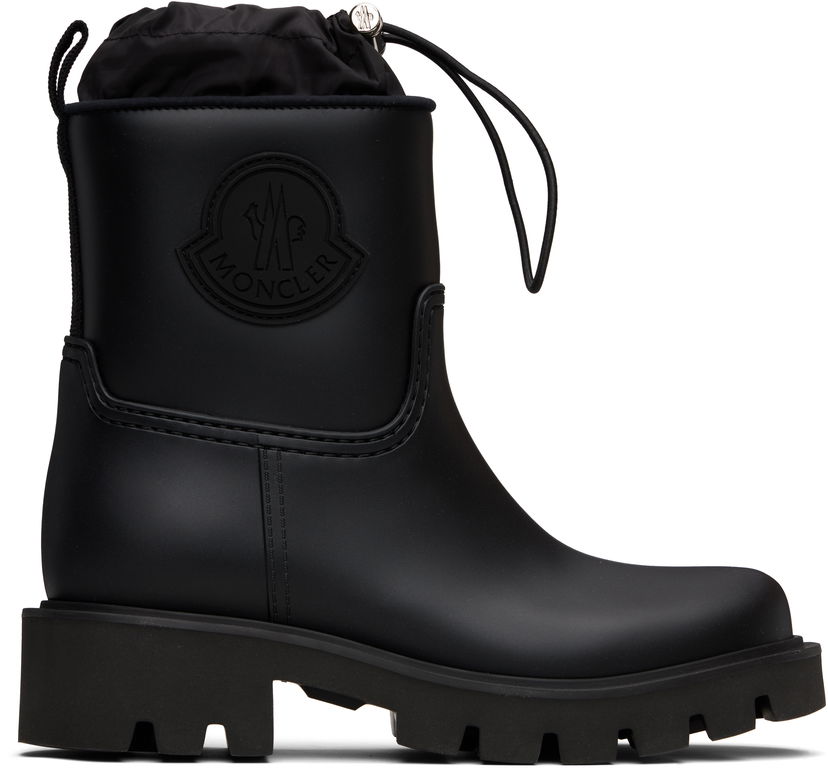 Dežni plašč Moncler Moncler Kickstream Rain Boots Črna | K209B4G00200M4522